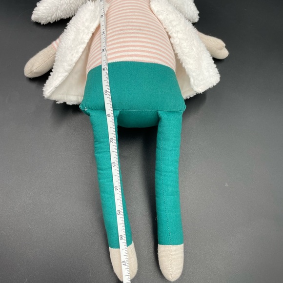 Bunny Figural Throw Pillow Pillowfort 18 Inch Plush - Picture 3 of 5